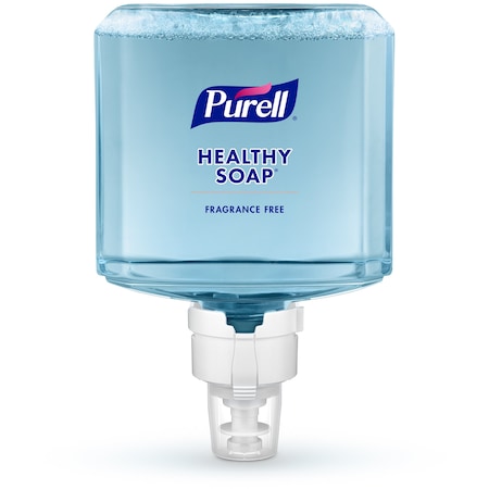 Purell Hand Soap, Series ES8, 1,200 mL, Foam, Fragrance Free, Requires Dispenser, 2 PK 7772-02