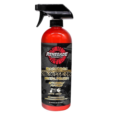 Renegade Products Usa Q16 Super Fine Sprayable Metal Polish 24 Oz. LFGRPCLRQ16SF24OZ
