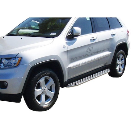 Steelcraft Automotive 6 in. Running Board for 2020 Ford Explorer, Black STC114700