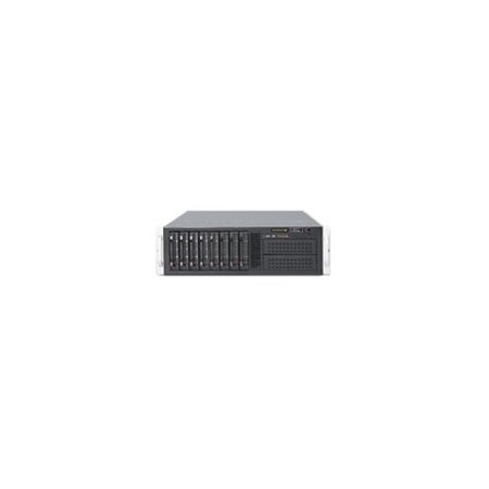 Supermicro SuperServer Dual LGA1366 650W 3U Rackmount Server BareboneSystem (Blk) SYS-6036T-TF