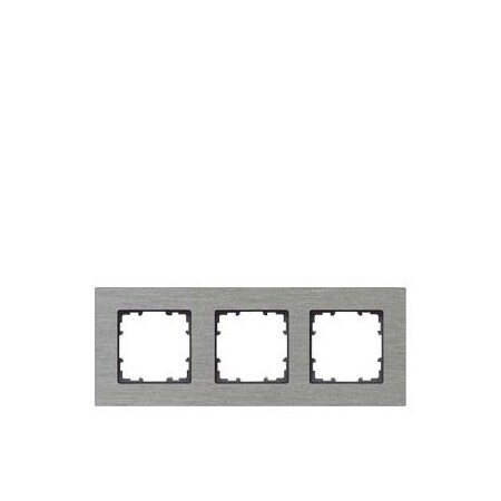 Siemens DELTA miro aluminum Frame 3-fold Authentic material aluminum natural Dimensions 5TG1123-0