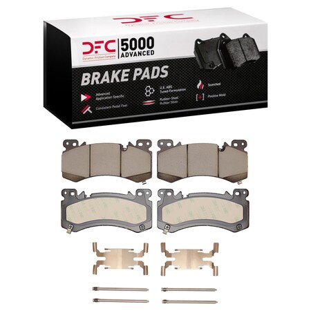 Dfc 5000 Advanced Disc Brake Pad Set,  1552-2407-01