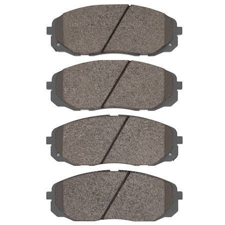 Dynamic Friction Co DFC 5000 Advanced Brake Pads - Ceramic 1551-2408-00