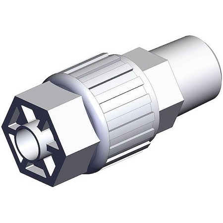 Smc High Priority Tube Fitting, Adapter, PFA LQ3H2B-MN