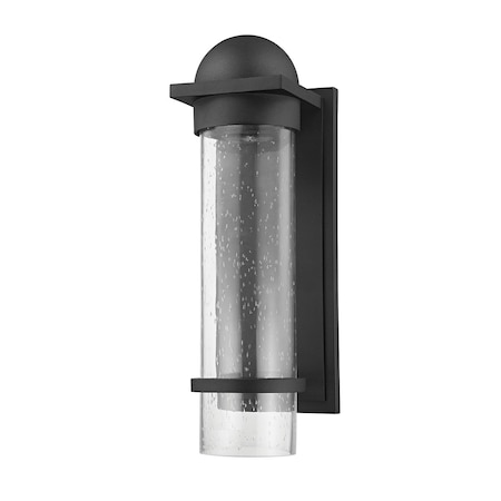 Troy Lighting Nero 1 Light Wall Sconce 15.5 In. Textured Black B7116-TBK