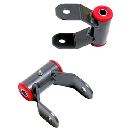 Maxtrac Suspension 1 in. Rear Lifted Leaf Spring Shackles for 20042014 Ford F150 MXT713120