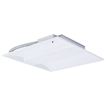Nuvo 2X2 LED Single Basket Troffer Emergency Battery Field Selectable 120-277 Volt White Finish 65/1603