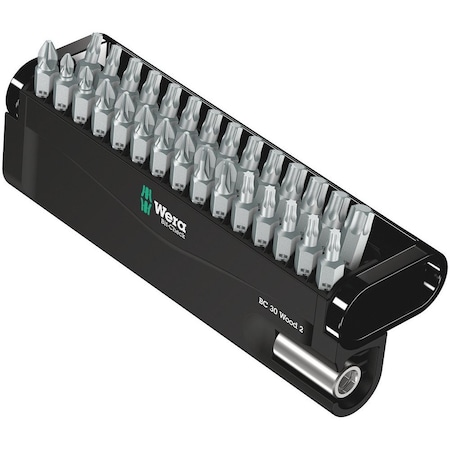 Wera Bit-Check 30 Wood 2, 30 pieces 5057432001