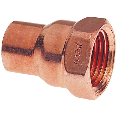B & K NIBCO 3/4 in. Copper Sweat X 1 in. D FIP Copper Adapter 1 pk W01080D