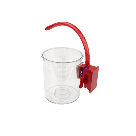 Dynarex Reusable Outer Suction Canister - Wall Mount, 1000 cc, 10PK 32250