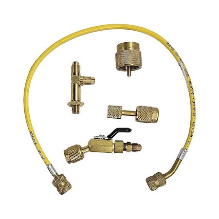 Inficon Small Charge Adapter Kit, 2 1/4 in H 501-601-G1