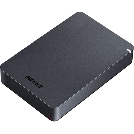 Buffalo 4TB MiniStation Portable External Hard Drive HDD Shock Resistant, USB 3.2 for PC, Mac HDPGF4.0U3GB