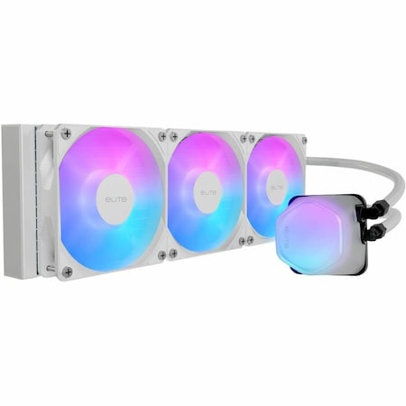 Coolermaster 360 Elite Liquid White AIO CPU ELW-D36M-A21DA-RW