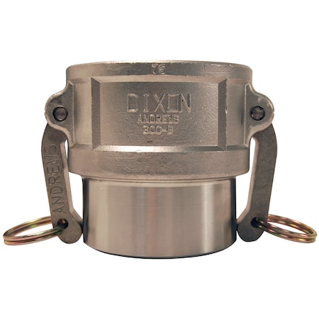 Dixon Cam and Groove, Coupler Weld, 3", SS 300DWBPSTSS