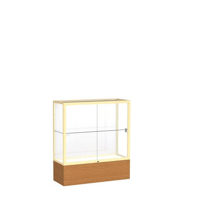 Ghent Counter Display Case 36x40x14, White, Champange 2281WB-GD-MK