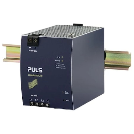 Puls DIN rail power supplies for 3-phase system, 48 V, 20 A XT40.482