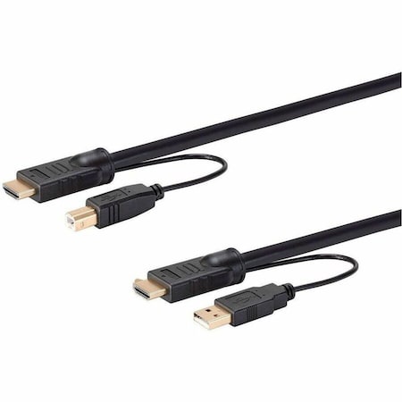 Monoprice Switch Series HDMI USB Combo Cable for KVM Switches 6ft 36644