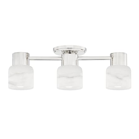Hudson Valley Lighting Centerport 3 Light Bath And Vanity 17.5 In. Polished Nickel 4203-PN