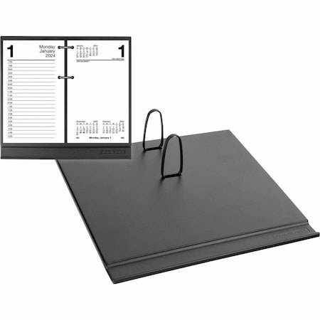 At-A-Glance Desk Calendar Base, Black, 3 1/2" x 6" E17-00