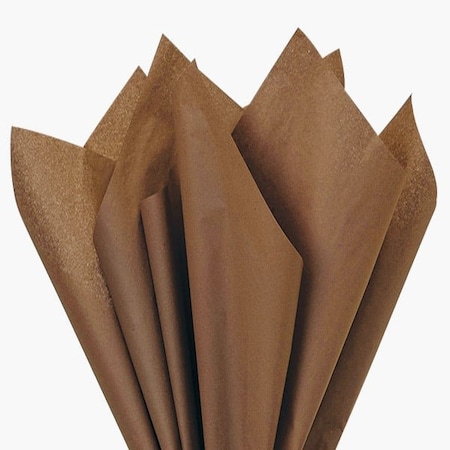 Nashville Wraps Chocolate Brown Color Tissue Paper, 20x30", 480PK CT3CH