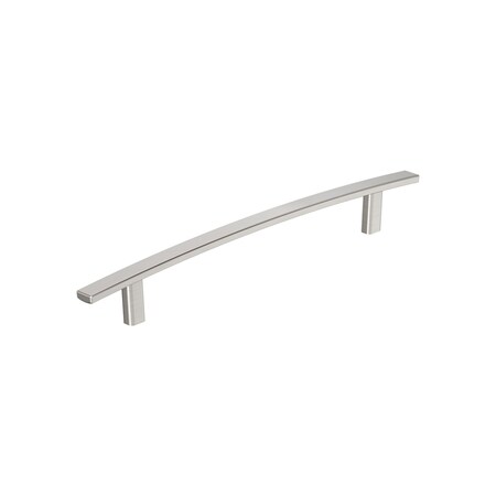 Amerock Cyprus 8-13/16 inch 224mm Center-to-Center Satin Nickel Cabinet Pull BP26209G10