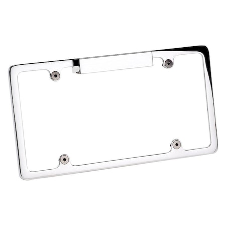 Billet Specialties 55220 Polished License Plate Frame with Light BSP55220