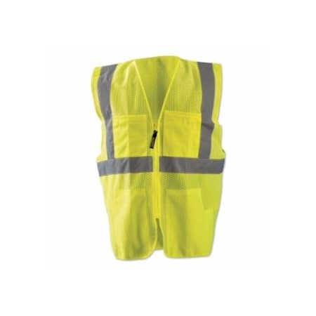 Occunomix CL2 MESH SURV VEST YEL 561-LUX-SSGCS-YL/XL