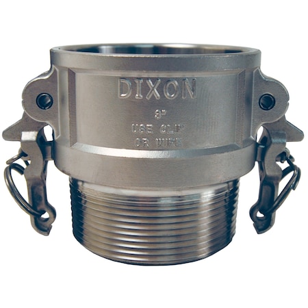 Dixon Cam and Groove, Coupler x MNPT, 2", SS RB200BL