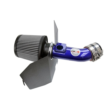 Hps Performance Air Intake Kit with Heat Shield, Blue,  827-606BL