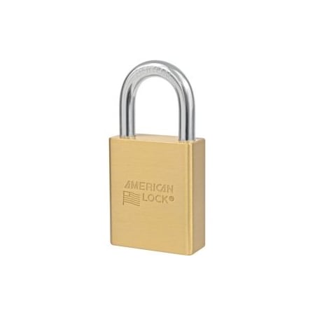 Master Lock Co Padlock Yale 8-Cylinder Brass 1-3/4in x 2in A3651D035