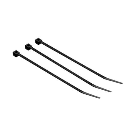 3M 4" Black Cable Tie 18 Lbs, 10000PK CT4BK18-M