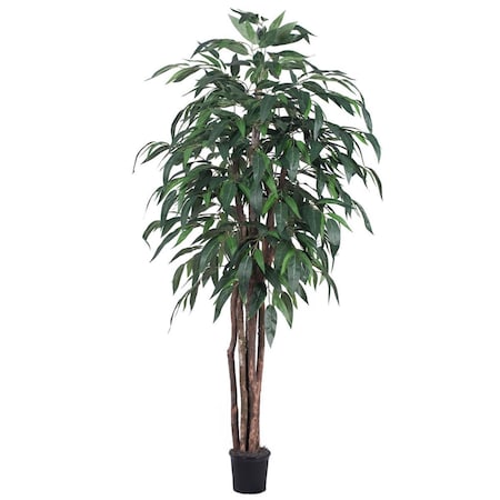 Vickerman 6 ft. Artificial Green Mango Executive Tree TEX2860-07
