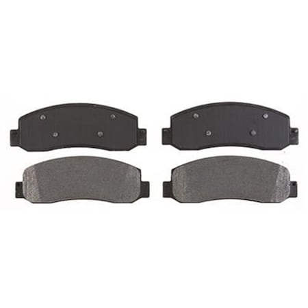 R/M Brakes RM Brakes PGD1069M Professional Grade Semi-Metallic Brake Pad, 2005-2007 Ford R53-PGD1069M