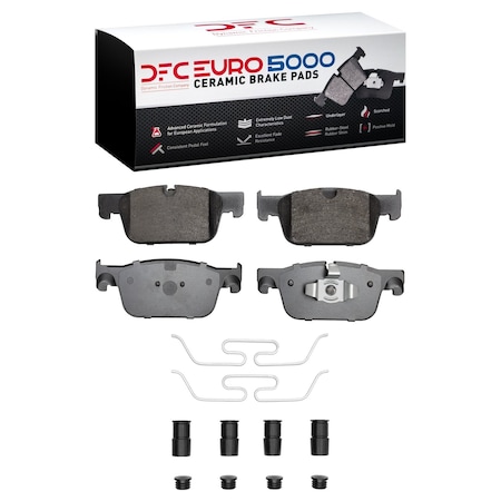 Dfc 5000 Euro Ceramic Disc Brake Pad Set,  1600-1924-01