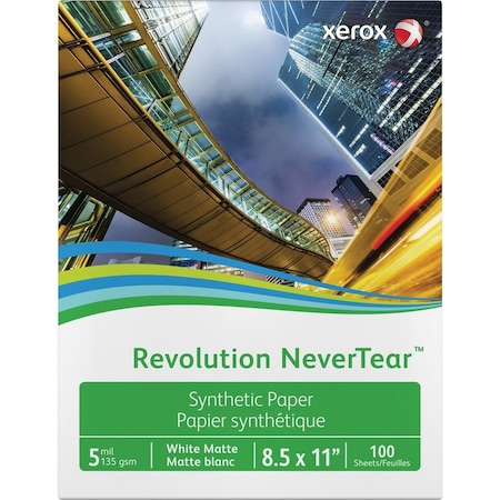 Xerox Revolution Laser Synthetic Paper White, White XER3R20172