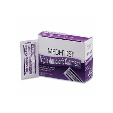 Medi-First Triple Antibiotic Ointment, 0.5 g, Packet 899-22373