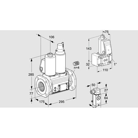 Honeywell Kromschroder VCS665F05NLWL3E/PPZ-/P3PP KS88204210