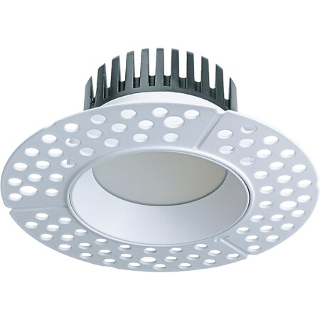 Goodlite LED Regress Trimless Round Slim - Recessed Fixture, RS4/15W/R/LED/TL/5CCT, 1300 Lumen, 15W G-96722