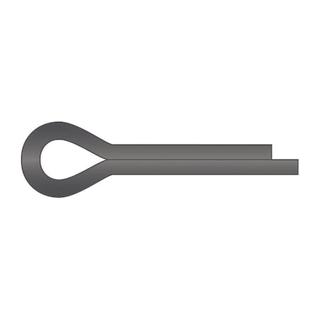 Huyett Cotter Pin, Carbon Steel, 0.250 in Dia x 7.000 in Effective Length CPP-250-7000