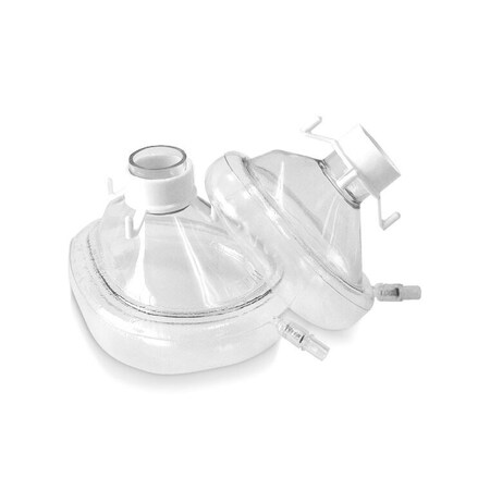 Jorgensen Laboratories Disposable Anesthesia Mask, Vertical ID, 2" x 2.5" J0298DB