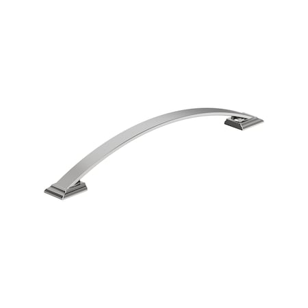 Amerock Candler 8-13/16 inch 224mm Center-to-Center Polished Chrome Cabinet Pull BP2935126