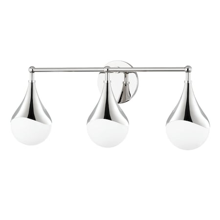 Mitzi Ariana 3 Light Bath And Vanity 10 In. Polished Nickel H416303-PN