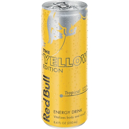 Red Bull 12 Oz. Tropical Flavor Energy Drink RB203753