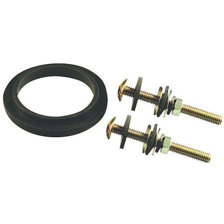 Danco Toilet Tank-to-Bowl Kit, Brass, Black, For: Eljer Toilets 88359