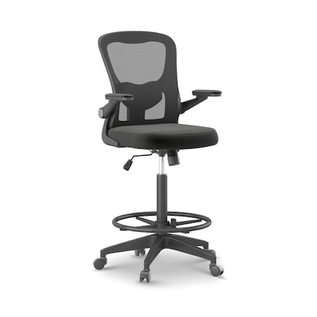 4Dock Drafting Chair Tall Office Chair with Adjustable Footrest YZ237