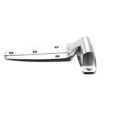 Kason Door Hinge, Brushed Chrome, Flush 1245-000088