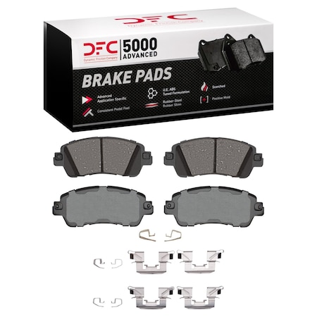 Dfc 5000 Advanced Disc Brake Pad Set,  1551-1852-01