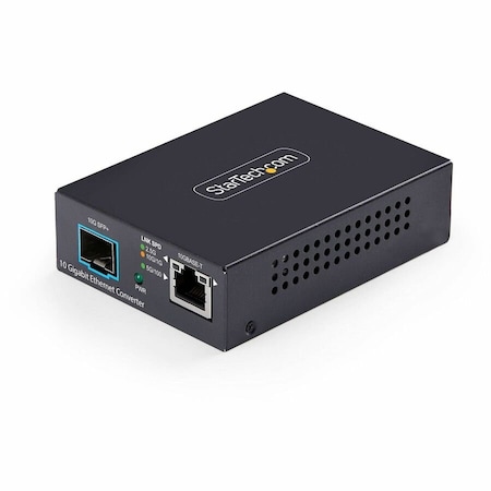 Startech.Com CONVERT 100M TO 10GBASE-T COPPER (RJ-45) TO 10G FIBER USING AN OPEN SFP+ SLOT - MCM10G6SSFP