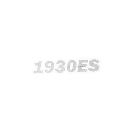 Jlg REPLACEMENT DECAL, MODEL 1930ES 1705642
