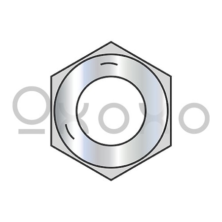 Oxoxo 7/16-20 Fine Thread Hex Nut Grade 5 Domestic Zinc DFAR, 1500PK 195849